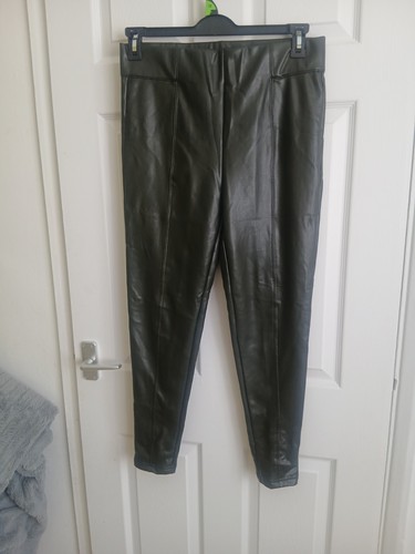 New leathe look tite fit - m&s,